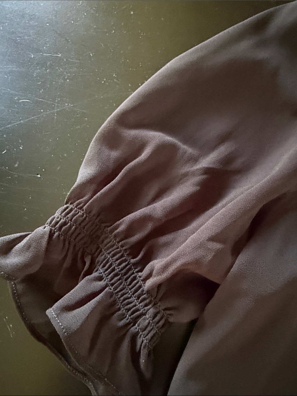 CAbi Black Ruffle Front Pintuck Blouse - Picture 3 of 4